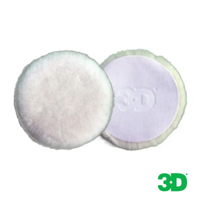 PAD WHITE WOOL 6.1"