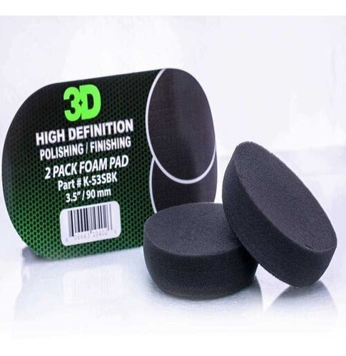 BLACK SPIDER FOAM 3" FINISHING.