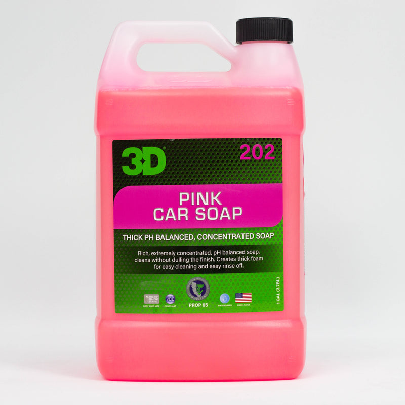 PINK CAR SOAP GALÓN/ 3.785ML.