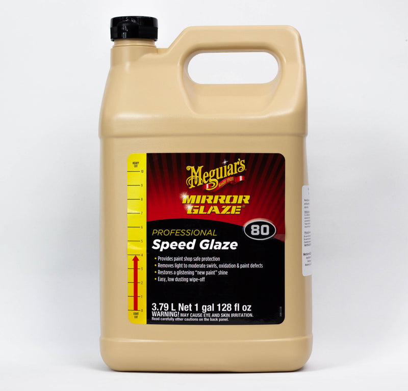 MIRROR GLAZE ABRILLANTADOR SPEED GLAZE PROFESIONAL  1GAL./ 3.785 ML.